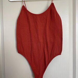 Rust Red Bodysuit